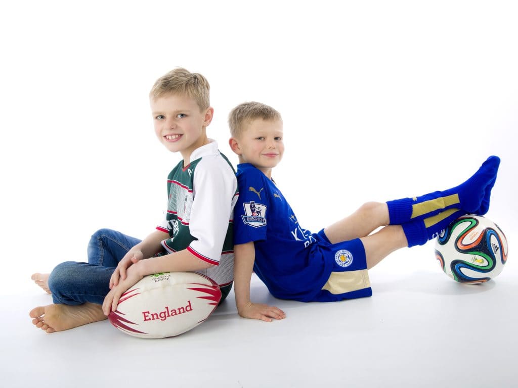 photoshoot Leicester brothers portrait