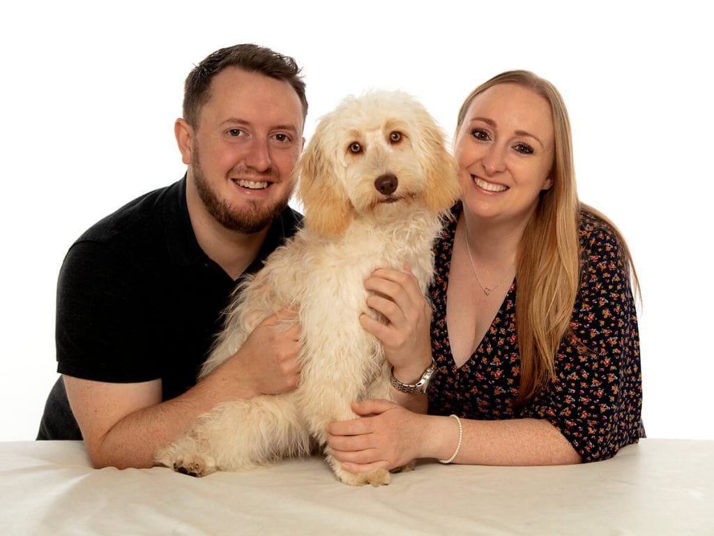 Cockapoo family Portraits Leicester